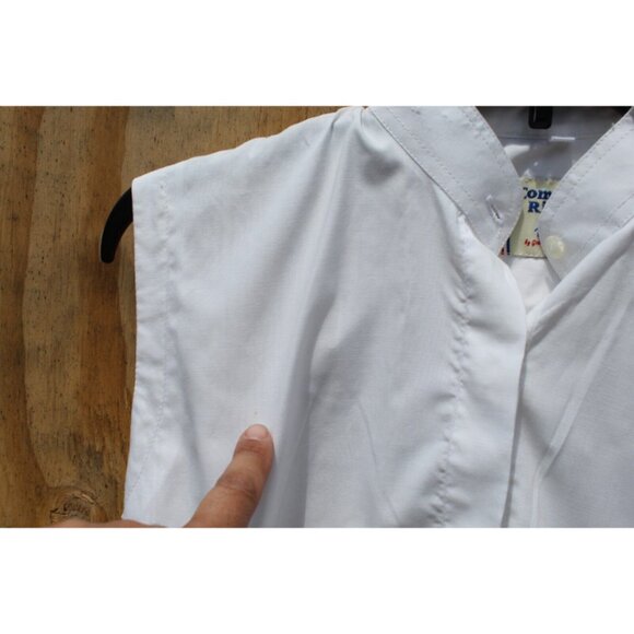 Comfort Rider Equestrian Shirt Unisex 10 Button Front Horse Riding Long Sleeve - Picture 2 of 7